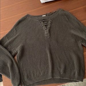 Green sweater